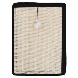 Small 14.96x11.42in <b>Cat</b> Scratcher Natural Sisal <b>Scratching</b> Mat for <b>Cats</b> <b>Cat</b> <b>Trees</b> & Scratcher Product Category - Product Image 1