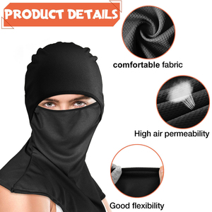 Summer Long <b>Balaclava</b> Sun Protection Breathable Neck Gaiter Windproof Full Face Mask For Mountain Climbing Hiking Desert Travel - Product Image 2
