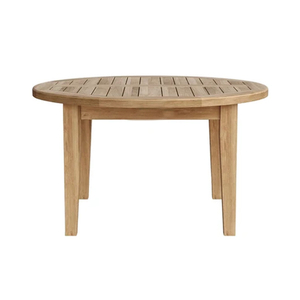 Table basse Rania en teck massif, durable, moderne, à plateau à lattes, de qualité supérieure, pour l'extérieur, le patio, les centres de villégiature, vente en gros - Product Image 1