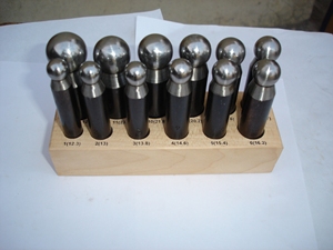High Quality SUNTOOLS/STIPL Model 293-294 Cupola <b>Punch</b> Dapping <b>Punch</b> <b>Set</b> Stand Wooden Dies Jewelry Making Tool Stand Punjab - Product Image 1