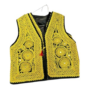 Chaleco afgano Kuchi Charma Dozi para hombre, chaleco bordado Waskat, para vestimenta formal, a la moda y cultural. - Product Image 2