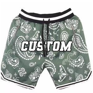 Fabricante Verificado de Shorts de Malla Personalizados para Hombre, Shorts de Malla de 5 Pulgadas con Bolsillos, Sublimación, Verano, OEM - Product Image 2