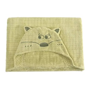 Toallas de Baño para Bebés con Capucha, Súper Absorbentes, de Algodón Lavable, Cómodas, con Dibujos Animados - Product Image 4