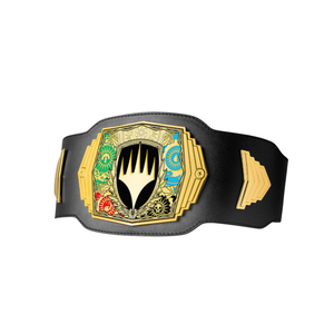 Custom Magic-Themed Championship Belt Exclusive High-Quality Title Belt with Colorful Design Ideal for Collectors and Events - Product Image 1