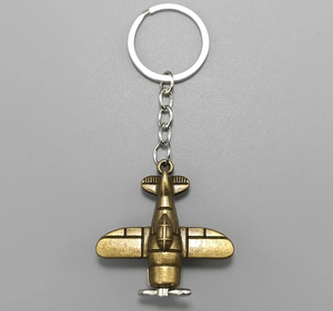 Llavero con Modelo de Avión, Anillo de Metal Resistente para Llaves, Regalo de Viaje para Hombres y Mujeres Amantes de la Aviación - Product Image 2