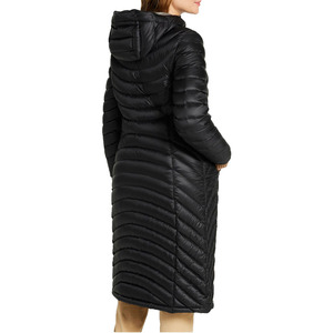 Waterproof Long Women's Duck Down <b>Jacket</b> with Hood and Big Pockets Japanese Korean Style Warm Puffer <b>JACKETS</b> - Product Image 3