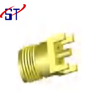 ขั้วต่อ RF แบบติดตั้งบน PCB ขนาด 2.92 มม. สำหรับตัวเมีย ชนิดทองเหลืองบัดกรี DC-40GHz 50 โอห์ม ซ็อกเก็ต/แจ็คโคแอกเชียล สำหรับงานบัดกรี - Product Image 3
