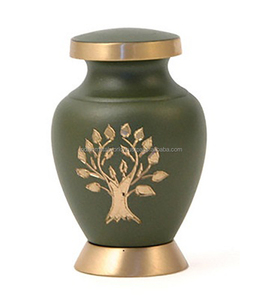 Antique Design Cremation Urns Funeral Supplies Metal Ashes urn Manufacturers of modern Cremation urns - Product Image 1
