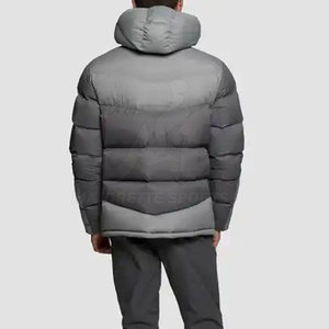 Lightweight Windproof Outdoor Men Puffer Jackets For <b>Winter</b> Warmth Breathable <b>Quilted</b> Padded Bubble Top - Product Image 2