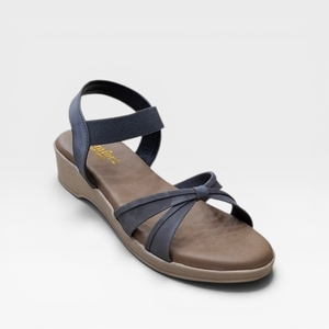 Stylish Womens Grey Flat <b>Sandals</b> Comfortable Casual Open Toe Fashion Footwear for Daily Outdoor Party Wear - Product Image 3