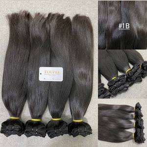 Paquete de Cabello Humano Vietnamita |   Extensiones de Cabello Virgen Liso Sedoso de 12-28 Pulgadas, Doble Trama, Calidad Premium, 100g, Personalizable en Todos los Colores - Product Image 2