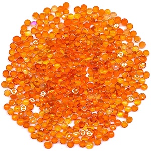 Opale orange naturelle, cabochon rond de 3 mm, pierres précieuses en vrac, prix de gros, lot en vrac pour la création de bijoux, pierre semi-précieuse - Product Image 5