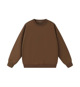 Wholesale French Terry Sweatshirt Premium Men's Sweatshirt OEM Unisex Sweatshirt Ready Ship - Product Image 1