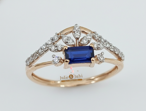 Elegant Real Gold Women <b>Ring</b> With Radiant Glossy Finish <b>Crafted</b> For Sophisticated Fashion Looks Wedding Functions Jewelry - Product Image 2