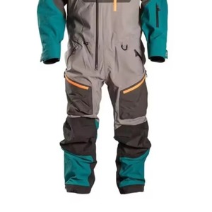 Ensemble de combinaison de ski imperméable à capuche pour enfants, vêtements de neige chauds unisexes avec fermeture éclair, design imprimé, veste et pantalon d'hiver - Product Image 6