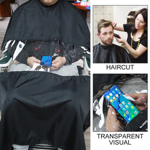 Capa de Peluquería Reutilizable Ecológica, Tela Suave, Material Sostenible, Capa de Peluquería de Alta Calidad - Product Image 5