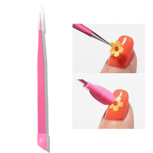 Empujador de Cutículas Profesional Desechable de Acero Inoxidable, Removedor de Piel Muerta de Doble Uso para Pedicura y Manicura, Arte de Uñas - Product Image 6