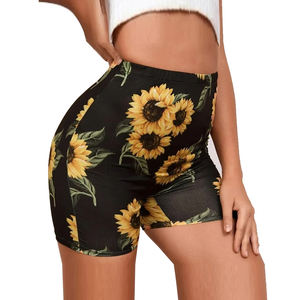 Shorts de sport pour femmes grandes tailles, sublimation, respirants, dernier design, impression 3D par sublimation. - Product Image 1