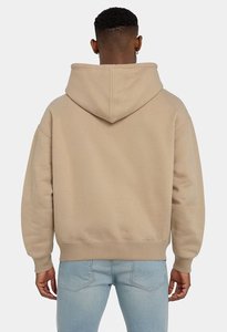 Sudadera con Capucha Extra Grande para Hombre, Color Sólido, Algodón French Terry, Estilo Casual Otoñal - Product Image 4