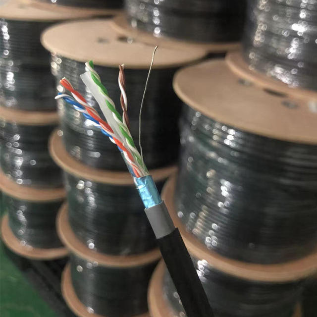 305m Cat6 FTP Lan Cable High-Speed Shielded Ethernet Network Cable 305m 23AWG Cat6 UTP Ethernet Cable UTP/FTP/STP/SFTP/SSTP