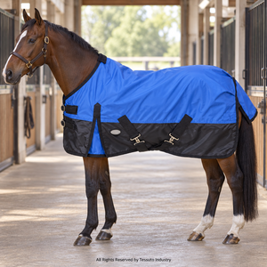 Couverture de cheval en polaire et nylon imperméable personnalisée, vente en gros, couverture d'écurie équine, fabricant OEM, marque privée, faible MOQ, commande en gros - Product Image 5