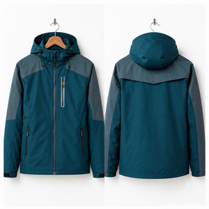 New Arrival Waterproof Jacket for Men Lightweight Jacket Windproof Hiking Winter Coat Tactical <b>Wind</b> <b>Breaker</b> Jacket - Product Image 6