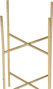 Modern Metal Decorative Indoor Outdoor Planter, Flower <b>Pot</b> for Living Room, Kitchen, Office, Metal Planter With Stand - Product Image 3