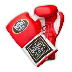 Guantes de Boxeo Profesionales de Cuero Vacuno, Sin Boxeo No Hay Vida, Guantes de Entrenamiento y Combate, Proveedor OEM Personalizado - Product Image 5