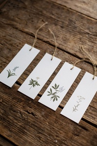 High-quality Offset & <b>Digital</b> Printing Customizable Anti-Counterfeit <b>Paper</b> Gift Tags with Events & Boutique Packaging - Product Image 4
