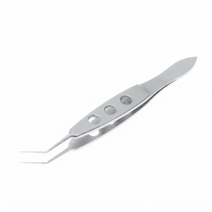 Pinzas de Capsulorrhexis Utrata MICS de Acero Inoxidable, Instrumento Microquirúrgico Oftálmico Desechable de Un Solo Uso, Caja de 10, Certificado CE - Product Image 3