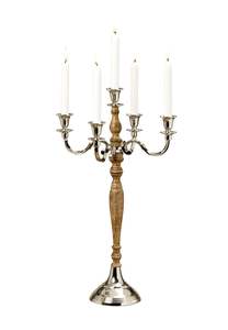 Premium Decorative Iron Metal Candelabra For Wedding Table Arrangement With Elegant Artistic Craftsmanship - Product Image 3