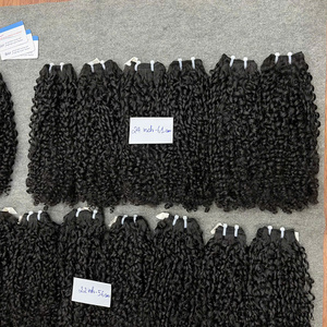 Nueva Llegada, Trenzas de Cabello Humano 100% con Rizos Pixie, Sedosas, Suaves, con Cutículas Alineadas, Sin Desprendimiento, Listas para Enviar - Product Image 3