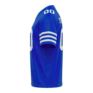 Camiseta de Fútbol Americano Personalizada para Hombre, Transpirable, de Secado Rápido, Manga Corta, Uniforme Deportivo con Logotipo Personalizado - Product Image 6