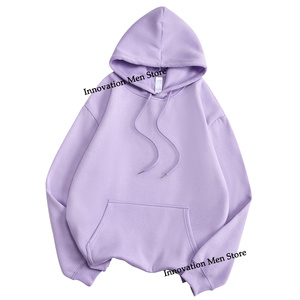 Marca de calle hombres/mujeres sudaderas con capucha nuevo Otoño Invierno Casual algodón sudaderas con capucha caramelo Color sólido sudaderas espesar sudadera - Product Image 6