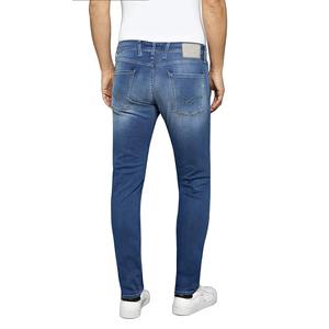 Jeans en denim solide de haute qualité à prix abordable pour hommes, style décontracté respirant et écologique avec broderie, collection printemps - Product Image 3
