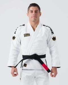 RTS Kingz Comp 450 V6 Jiu Jitsu Gi Brazilian White Kingz Jiu-Jitsu Gi Martial <b>Arts</b> Uniform Fighter Gi Kingz Kimono <b>Sets</b> - Product Image 3