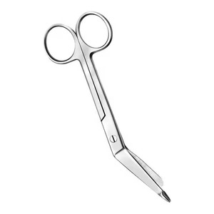 Tijeras Quirúrgicas Manuales Premium para Enfermeras, Tijeras para Vendajes de Acero Inoxidable, Instrumentos Quirúrgicos Básicos - Product Image 2
