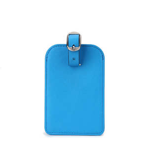 Vente flash - Nouvelle étiquette à bagages en cuir tanné végétal italien avec logo personnalisé de designer - Product Image 2