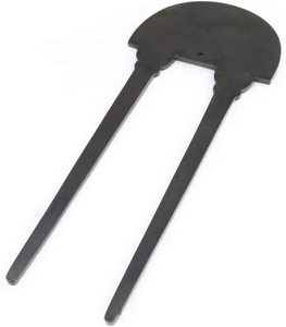 Panneau décoratif en métal Grandpas Garden, style vintage, pour extérieur, en fonte durable avec finition noir et or - Product Image 4