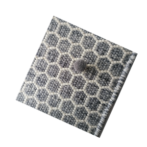 Premium Hexagonal Hand Woven Wool <b>Rug</b> Custom Size and <b>Colours</b> High Quality Bulk Wholesale Manufacturer Supplier and Exporter - Product Image 2