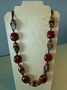 Collar de Resina Hecho a Mano APEX ALIGN, Colgante de Flor Botánica, Cristalino, Estilo Lindo, Regalo para Fiestas, Certificado por Terceros, para Mujer - Product Image 2