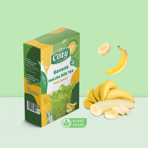 Muestras Gratis de Polvo para Bebidas Instantáneas, Té de Frutas Instantáneo, Paquete Variado, Cajas Personalizadas con Logotipo, Sabor Plátano, Polvo de Plátano - Product Image 1