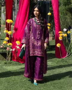 Robes décontractées pakistanaises et indiennes de qualité supérieure pour femmes, Nouveautés 2026, Salwar Kameez en tissu Lawn, ODM 1994 - Product Image 3