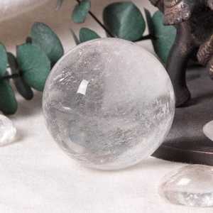 Handmade Eco-Friendly <b>Crystal</b> <b>Sphere</b> Ball Polished Clear Quartz Gemstone Decorative Globe - Product Image 6