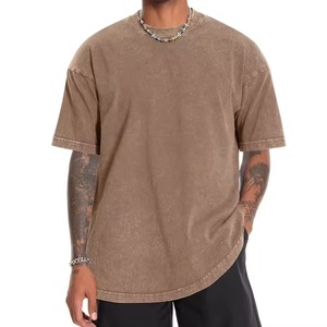 Camiseta para Hombre con Lavado Ácido, Precio de Mayoreo en Pakistán, OEM, Alta Calidad, Ajuste Cómodo, Diseño Moderno con Lavado Ácido - Product Image 2