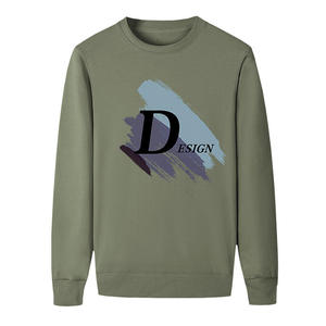 Sweat-shirt à col rond unisexe en molleton de coton épais, personnalisable avec logo, haute qualité, tendance actuelle, pour hommes - Product Image 1