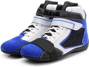 Botas de Motocicleta de Cuero Impermeables, Zapatos Deportivos y de Turismo para Motocicleta, Logotipo y Color Personalizados, Zapatos de Motocicleta para Hombre - Product Image 2