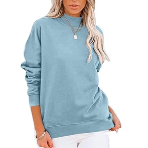 เสื้อสเวตเชิ้ตถักสำหรับผู้หญิง OEM ยอดนิยม วัสดุคุณภาพสูง สีสันปรับแต่งได้ แห้งเร็ว ระบายอากาศได้ดี กันน้ำ มีซับใน สวมใส่สบาย - Product Image 1