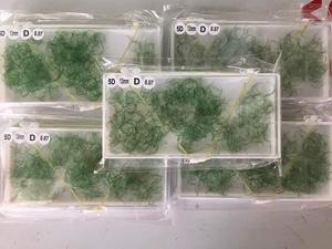 Extensiones de Pestañas de Pelo Sintético al por Mayor, Premontadas en Abanico, en Caja Suelta, Mix de Colores 3D-20D, Base Puntiaguda, Curvatura L M, Hechas a Mano, Marca Privada - Product Image 4