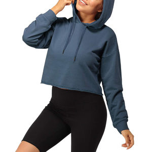 2026 Custom logo Fall Clothing for Hoodie Women Crop Top Sweater <b>Set</b> Two Pieces <b>Jogger</b> Women <b>Matching</b> <b>Set</b> Clothing 2 Pieces - Product Image 2